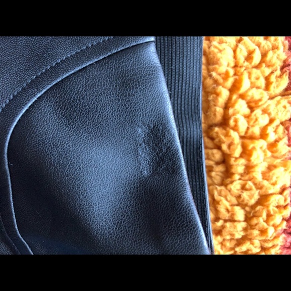 ZARA Black Faux leather Pants-(Sz XS) - Picture 16 of 16